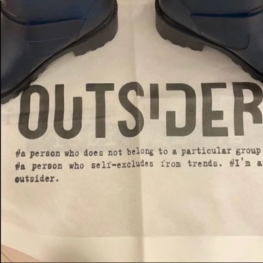 OUTSIDER BY SIXTY SEVEN INDIGO RUBBER RAIN…